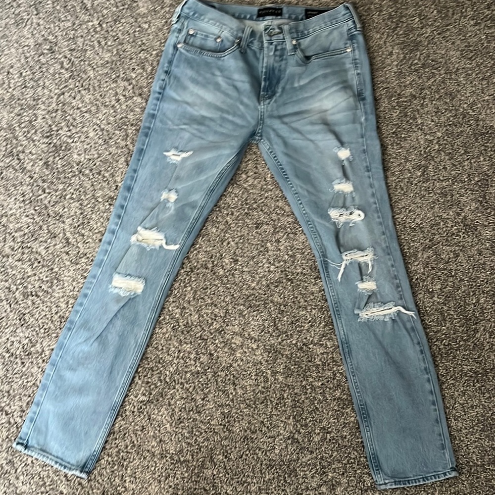 Bullhead Mens ripped Skinny jeans Size 29:30